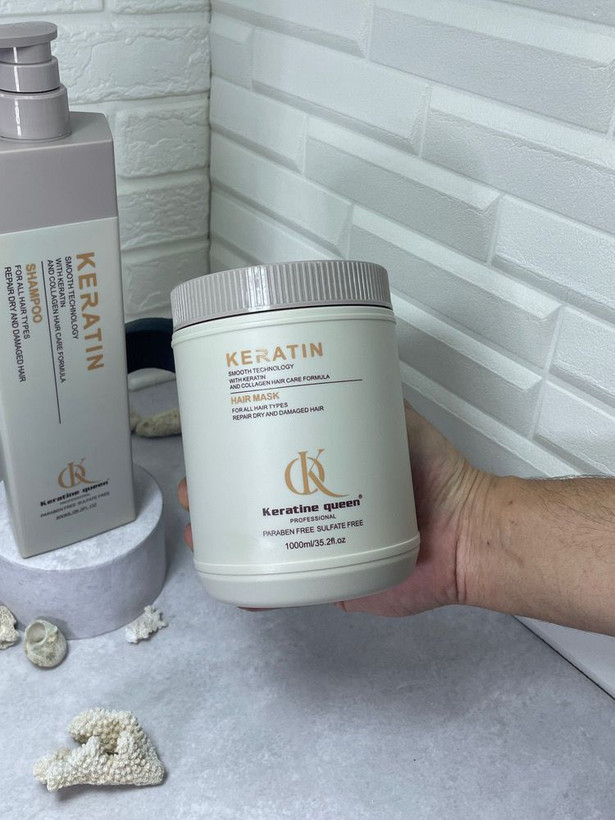 ماسک مو کراتین کویین (Keratine Queen Hair Mask - Smooth Technology)