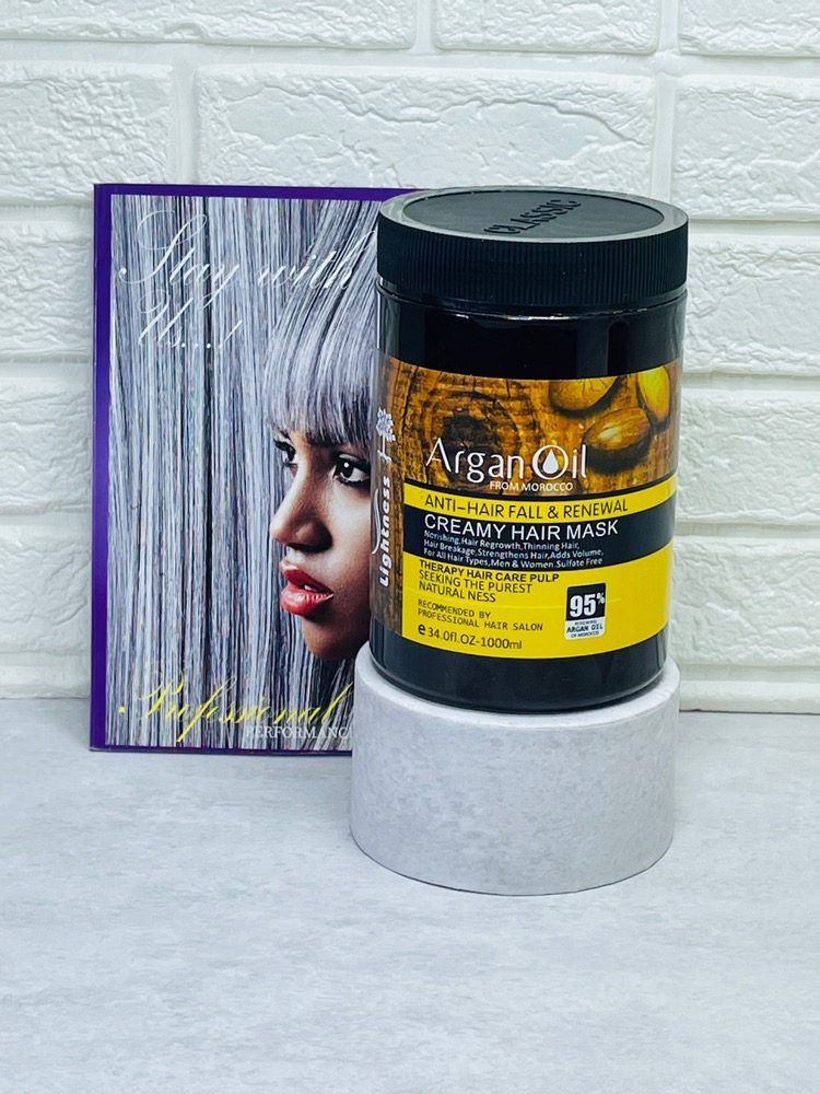 ماسک مو روغن آرگان لایتنس (Lightness Argan Oil Creamy Hair Mask)