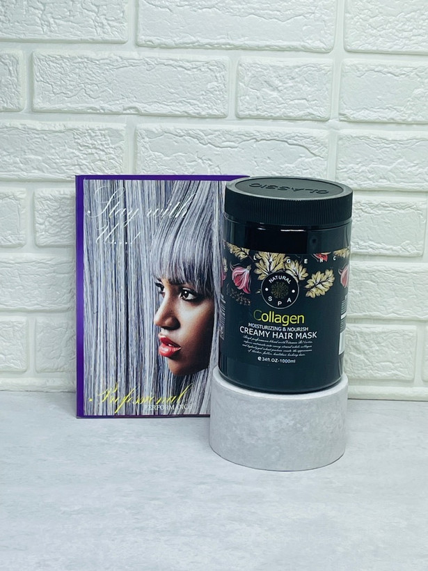 ماسک مو کلاژن سی پی اس (Lagenc Natural Spa Collagen Creamy Hair Mask)