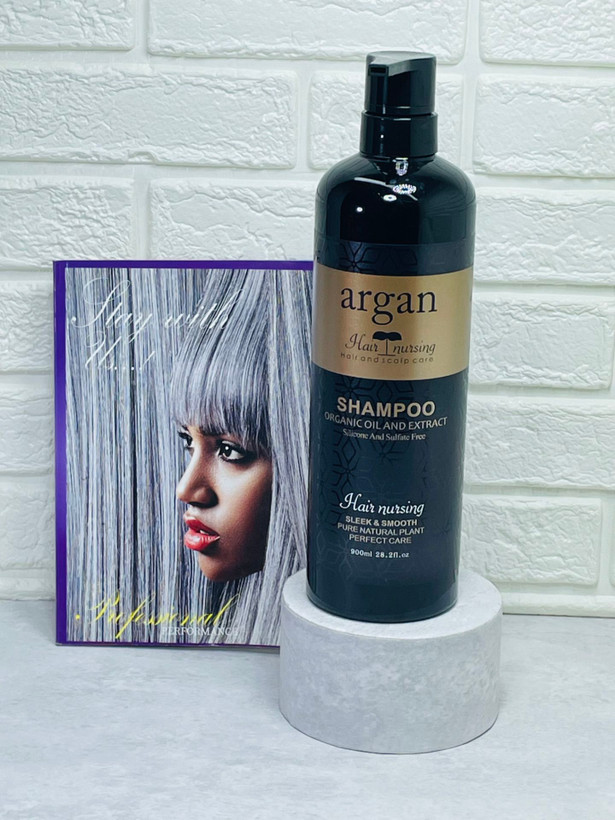 شامپو روغن آرگان ارگانیک هیر نرسینگ (Hair Nursing Argan Organic Oil Shampoo)