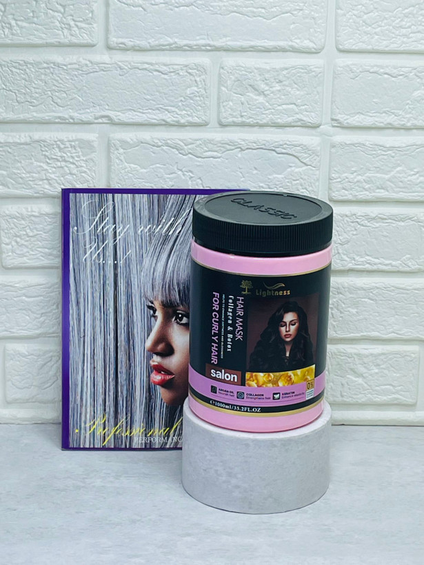 ماسک موی فر لایتنس حجم 1000میل (Lightness Collagen & Botox Hair Mask)