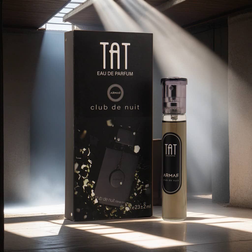 عطر جیبی تات رایحه کلاب د نایت آرماف (TAT Club De Nuit – Armaf)