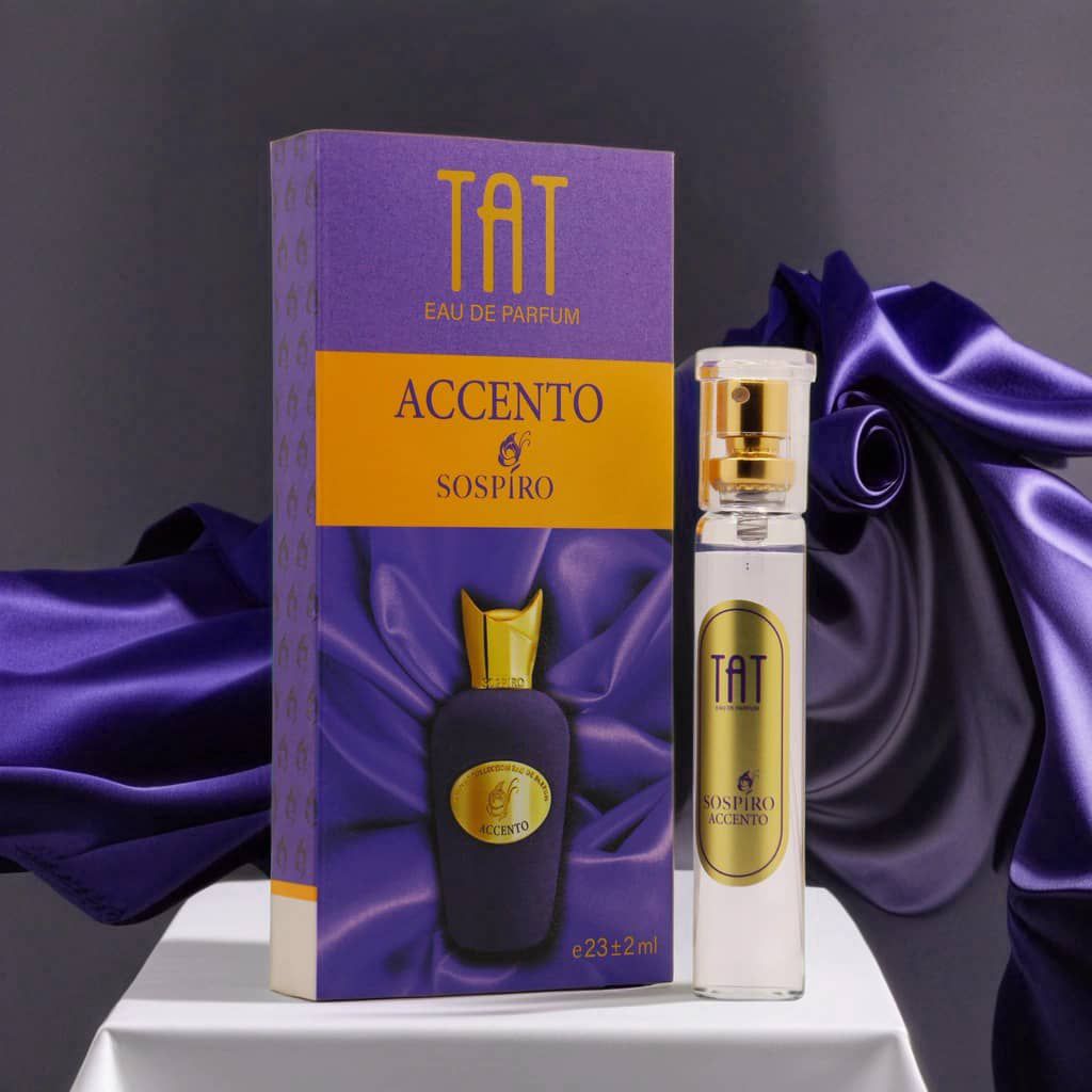 عطر جیبی تات رایحه سوسپیرو اکسنتو (TAT Accento – Sospiro)