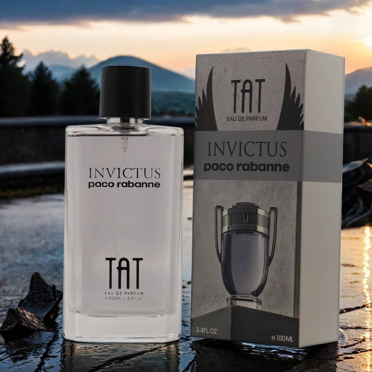 ادکلن ۱۰۰ میل تات رایحه اینویکتوس پاکورابان (TAT Invictus Paco Rabanne – 100ml)