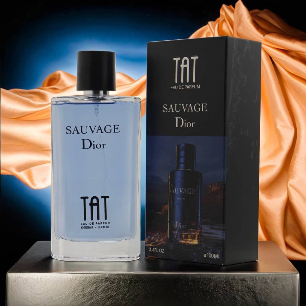 ادکلن ۱۰۰ میل تات رایحه ساواج دیور (TAT Sauvage Dior – 100ml)