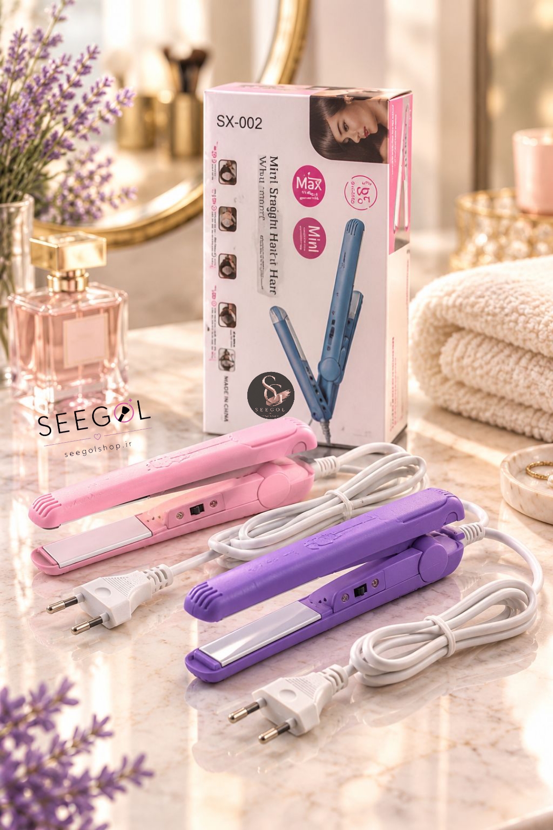 اتو مو اینوا و ویتک (INOVA Mini Hair Straightener)