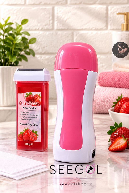 دستگاه وکس و موم گرمکن رولی تکخشابه (Single Roll-On Depilatory Wax Heater)