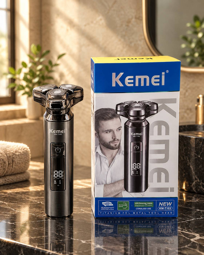 شیور صورت کیمی مدل KM-T103